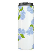 Blue Hydrangea Thermal Tumbler Thermosbeker (Achterkant)