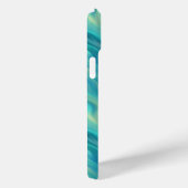 Blue Hydrangea Wavy Texture Case-Mate iPhone Case (Achterkant / Rechts)