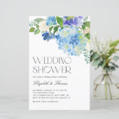 Blue Hydrangea Wedding Shower (Staand voorkant)