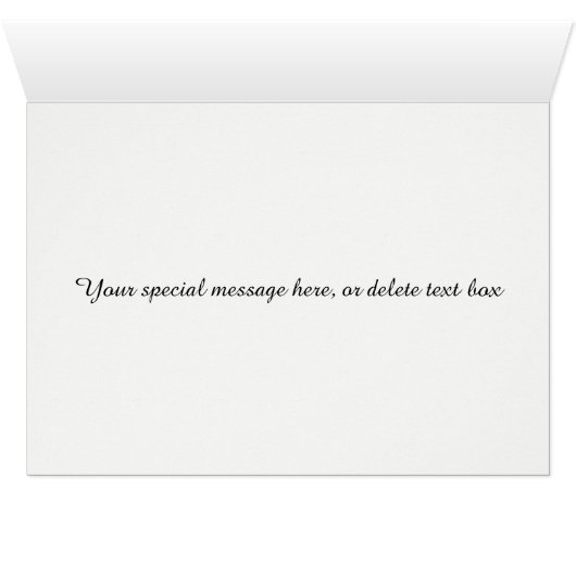  Blue Hydrangea Wedingstabel Kaarten (Binnen Horizontaal (Onder))