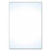 Blue Hydrangea Zee Shell Place Card Kaart (Achterkant)