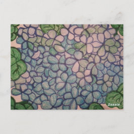 Blue Hydrangeas 1 Briefkaart