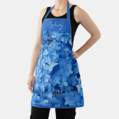 Blue Hydrangeas All-in-Print Schort met naam (Insitu)