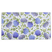 Blue Hydrangeas All Over Pattern Kussensloop (Voorkant-Rechts)