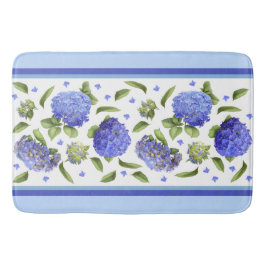 Blue Hydrangeas Badmat