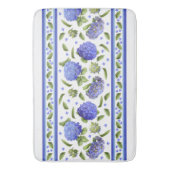 Blue Hydrangeas Badmat (Voorkant Verticaal)