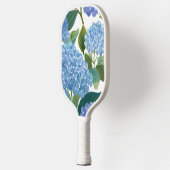 Blue Hydrangeas | Beautiful Floral Bush Pickleball Paddle (Links)