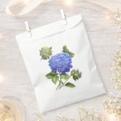 Blue Hydrangeas Bedankzakje (Geknipt)