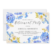 Blue Hydrangeas Bloemen Winter Pensioen Partij