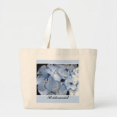 Blue Hydrangeas - Bridesmaid Grote Tote Bag (Voorkant)