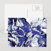 Blue Hydrangeas Briefkaart (Voorkant / Achterkant)