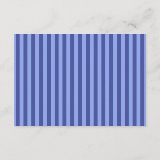 Blue Hydrangeas Bruiloft Receptie Behuizing Kaart (Achterkant)