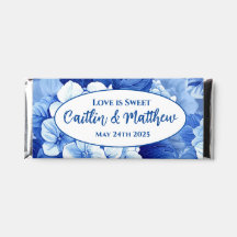 Blue Hydrangeas Collectie Snoep Bar Wrapper