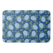 Blue Hydrangeas Custom Bath Mat (Voorkant)