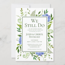 Blue Hydrangeas die we nog steeds doen