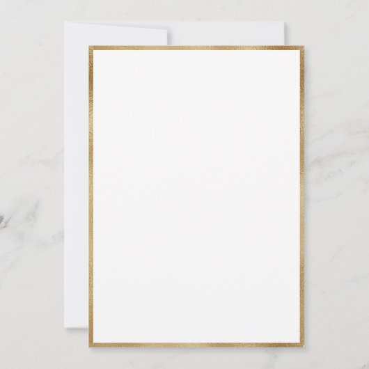 Blue Hydrangeas Elegant Wedding  Kaart (Achterkant)