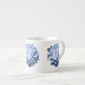 Blue Hydrangeas Espresso Kop (Voorkant rechts)