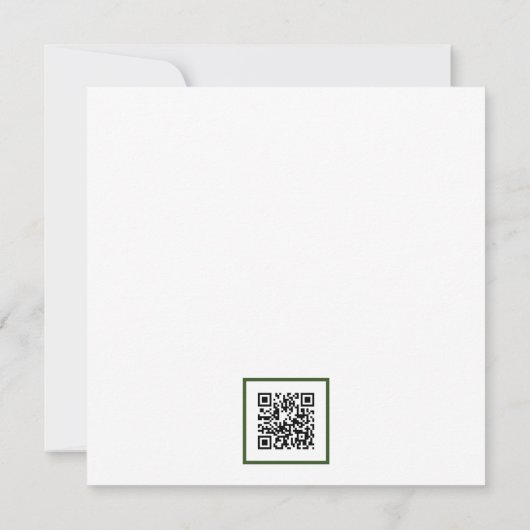 Blue Hydrangeas Floral Waterverf Rehearings Dinner Kaart (Achterkant)