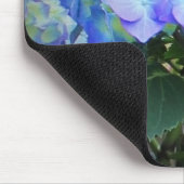 Blue Hydrangeas Flowers Floral Natuur Fotografie Muismat (Hoek)