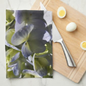 Blue Hydrangeas Flowers Theedoek (Quarter Fold)