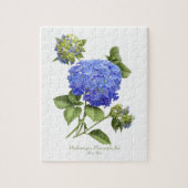Blue Hydrangeas Legpuzzel (Verticaal)