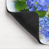 BLUE HYDRANGEAS~ Mousepad Muismat (Hoek)