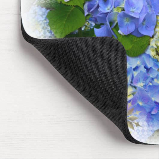 BLUE HYDRANGEAS~ Mousepad Muismat (Hoek)