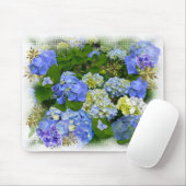 BLUE HYDRANGEAS~ Mousepad Muismat (Met muis)