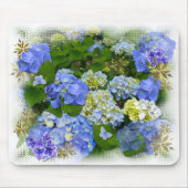 BLUE HYDRANGEAS~ Mousepad Muismat (Voorkant)