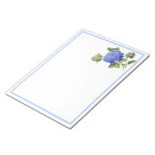 Blue Hydrangeas Notitieblok (Schuin)