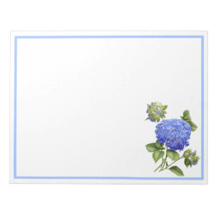 Blue Hydrangeas Notitieblok