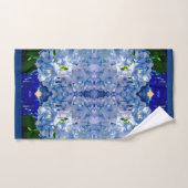 Blue Hydrangeas Pattern Bad Handdoek (Handdoek)