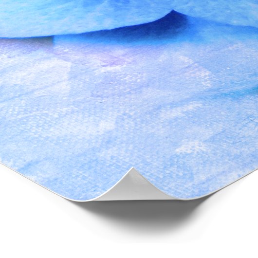Blue Hydrangeas - Poster (Hoek)