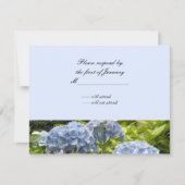 Blue Hydrangeas Reply Kaart (Voorkant)
