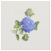 Blue Hydrangeas Stof (Close Up)