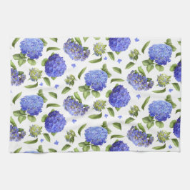 Blue Hydrangeas Theedoek