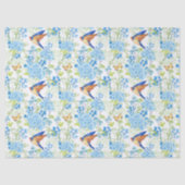 Blue Hydrangea's Tissuepapier (Voorkant)