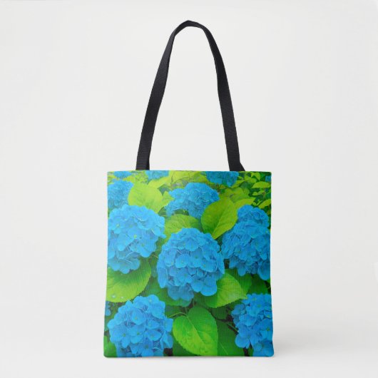 Blue Hydrangeas Tote Bag (Voorkant)