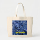 Blue Hydrangeas Totebag Grote Tote Bag (Voorkant)