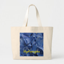 Blue Hydrangeas Totebag Grote Tote Bag