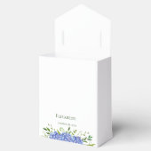 Blue Hydrangeas Vrijgezellenfeest dank u Bedankdoosjes (Geopend)