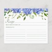 Blue Hydrangeas Wedding Recipe (Voorkant)