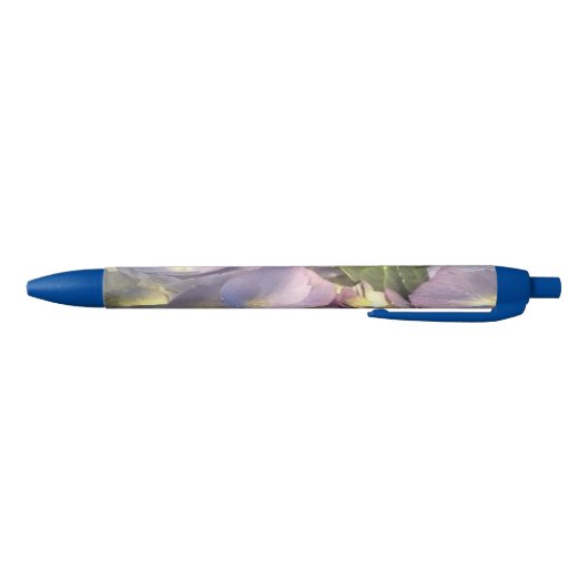 Blue Hydrangeas Zwarte Inkt Pen (Bodem)