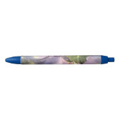 Blue Hydrangeas Zwarte Inkt Pen (Voorkant)