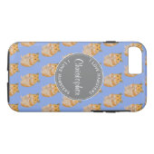 Blue I hou van Hamsters Hamster Pattern Case-Mate iPhone Case (Achterkant (Horizontaal))