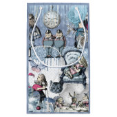Blue Ice Alice in Wonderland Schattige Klein Cadeauzakje (Achterkant)