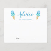 Blue Ice Cream Advice voor de nieuwe ouders (Voorkant)
