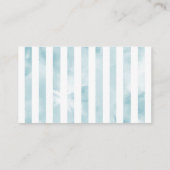 Blue Ice Cream Baby shower Luier Raffle Ticket Informatiekaartje (Achterkant)