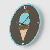 Blue Ice Cream Cone Grote Klok (Hoek)