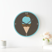 Blue Ice Cream Cone Grote Klok (Huis)